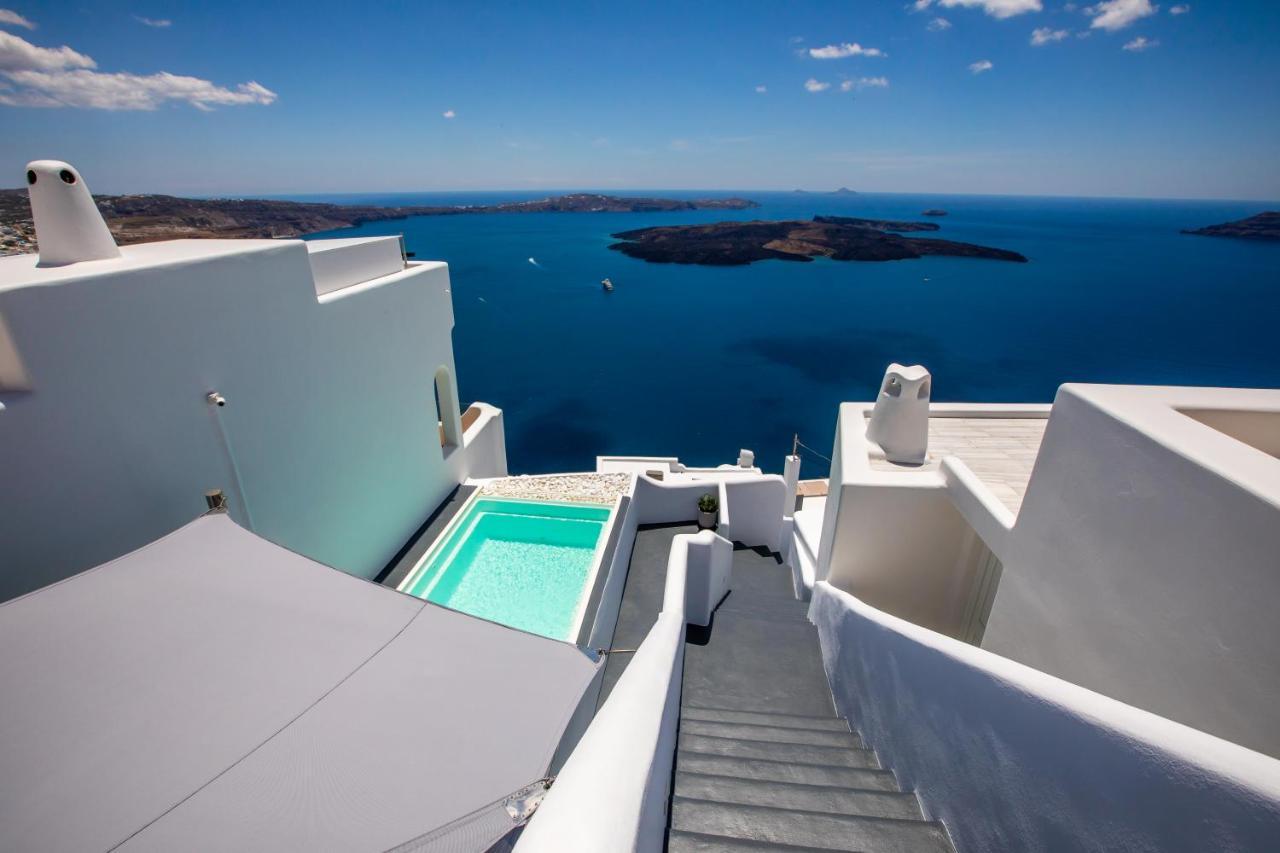 Santorini Delux Villa Imerovigli  Bagian luar foto